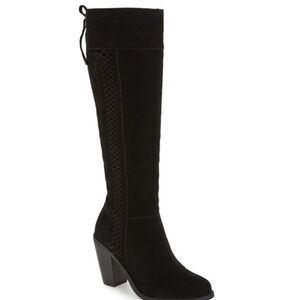 Jessica Simpson Black Over the Knee Boots